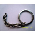 Custom metal key chain and key ring